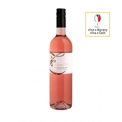 Frankovka rosé | polosuché | pozdní sběr | 2021 | 0,75 l Vinařství Zapletal