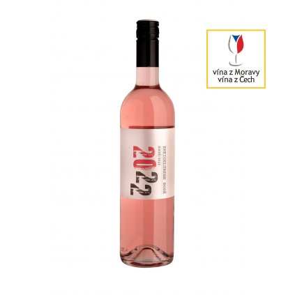 Zweigeltrebe rosé | růžové víno | suché | zemské | 2022 | 0,75 l Vinařství Zapletal
