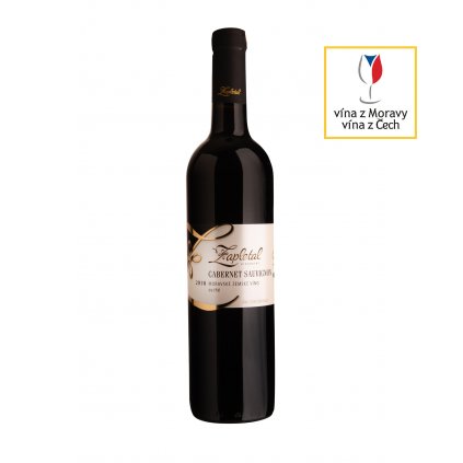 Cabernet Sauvignon | červené víno | suché | zemské | 2016 | 0,75 l Vinařství Zapletal