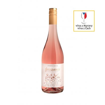 Frizzante Frankovka rosé | polosuché | zemské | 2023 | 0,75 l Vinařství Zapletal