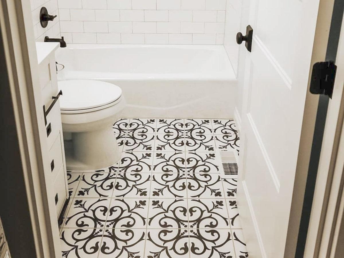 Malá koupelna v retro stylu s Neocim Classic