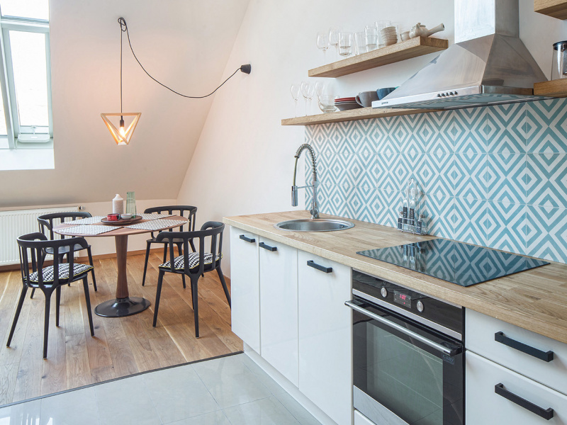 Cementová ručně vyrobená dlažba v moderním hávu