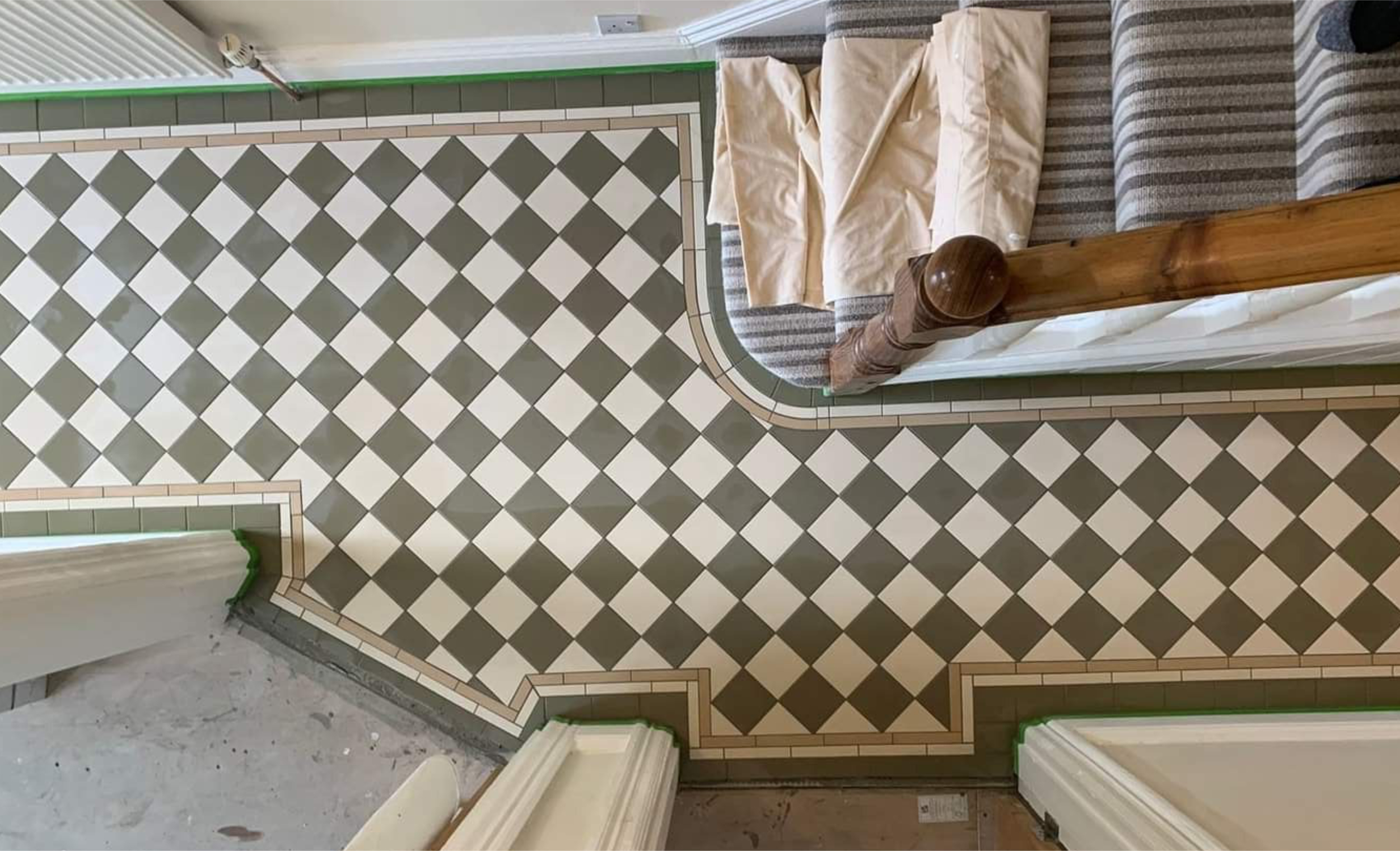 Vitrifikovaná historická mozaika