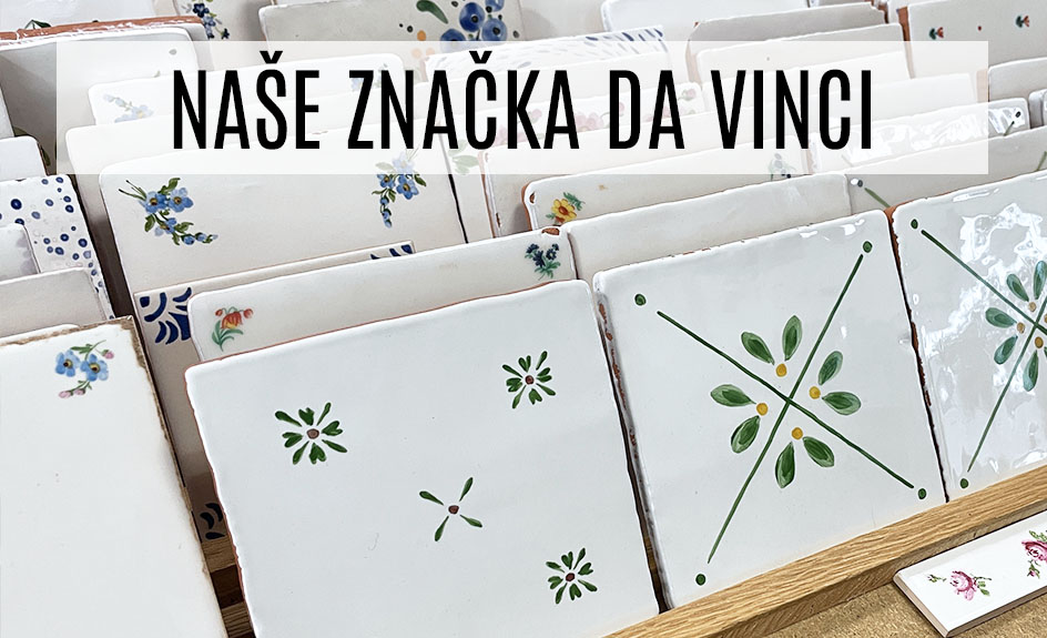 Ručně malované obklady Da Vinci handmade