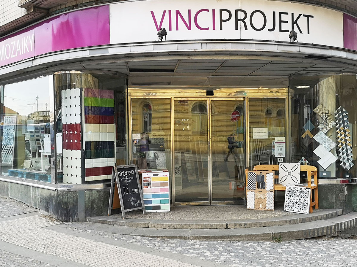 Vinci projekt vzorkovna Praha