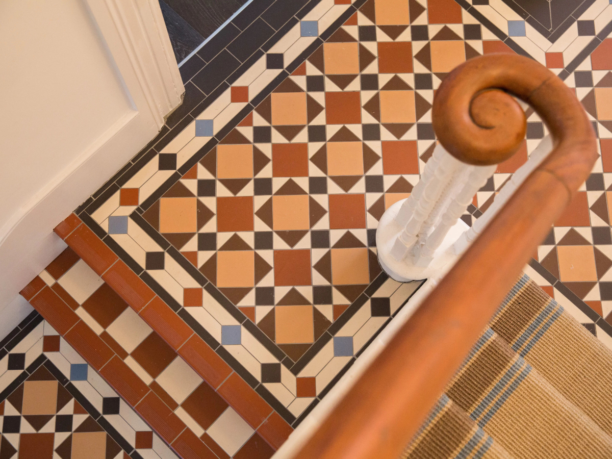 Vitrifikovaná dlažba CE.SI.– detail skladby.