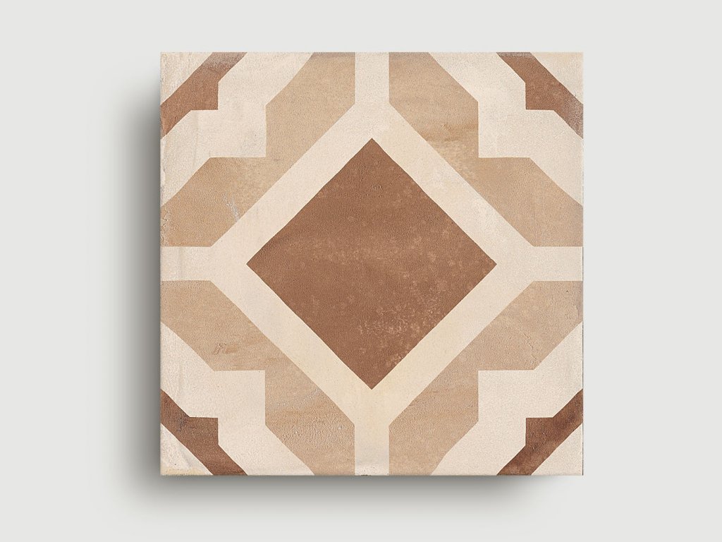 marca corona terra geometria vers c dlazba 20x20 retro historicka dekory rustikalni