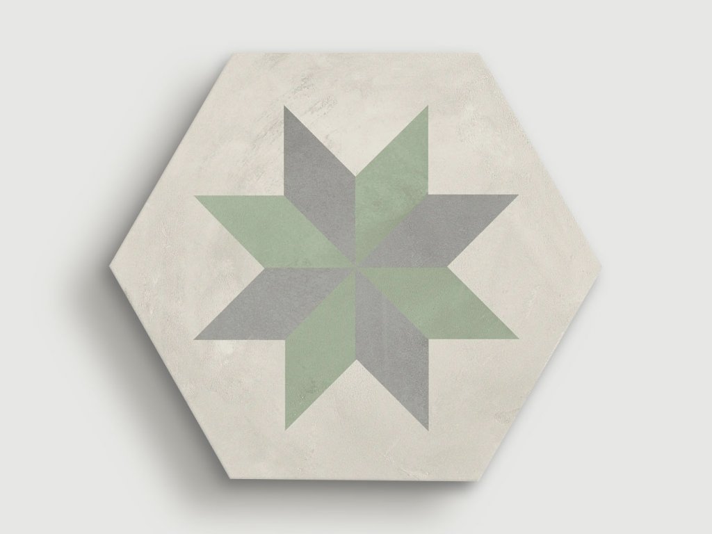 marca corona terra art stella s m esagono dlazba retro historicka rustikalni hexagon