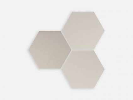 six hexa dlazba obklady jednobarevne venkovni vnitrni white