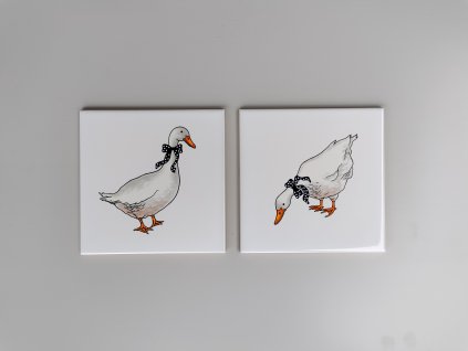 Rako Color One Husičky bílé obklady selské 15x15 lesk – sada 2 ks S