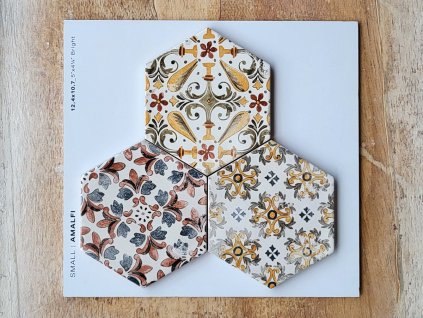 small 12 4x10 7 esagono amalfi obklady historicke italske hexagon vzory