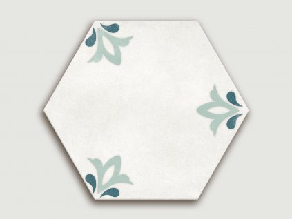 hexagon lily white dlazba sestiuhelnikova matna 01
