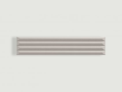 Up cannettato grey 5x25 Mat lesk obklady obdelnik 3d 02
