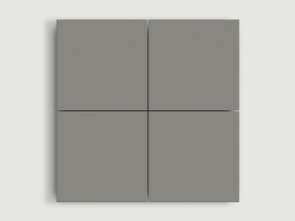 solid m ash dlazba obklady 12 5x12 5 slinuta odolna jednobarevna seda