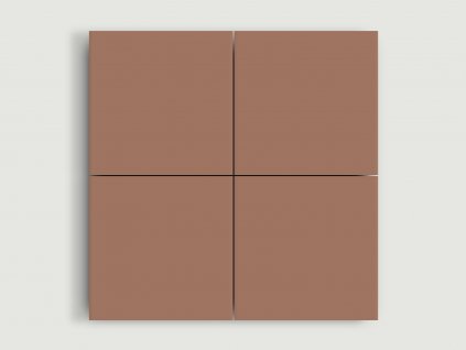 solid m cotto dlazba obklady 12 5x12 5 slinuta odolna jednobarevna cervena