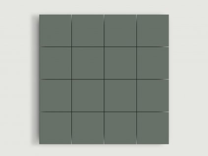 solid xs moss dlazba obklady 6 2x6 2 slinuta odolna jednobarevna zelena