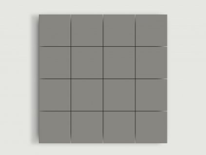 solid xs ash dlazba obklady 6 2x6 2 slinuta odolna jednobarevna seda