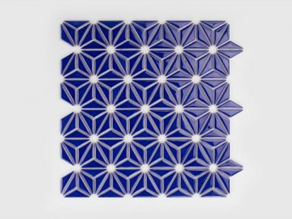 mozaika souhvezdi trojuhelniky lesk design koupelna kuchyne tmave modra 03