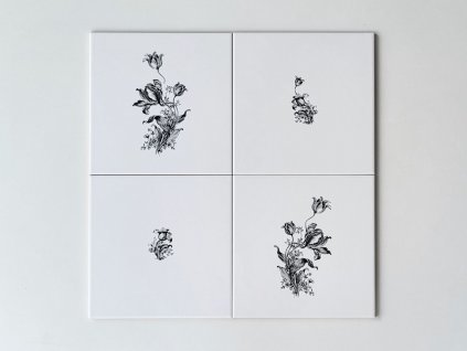 obklady sitotisk bezove cerne kvetiny malovane 02