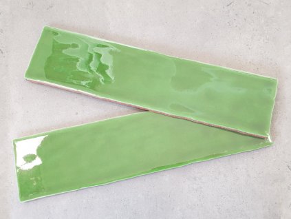 Alaska Kiwi obklad obdélník zelenkavý 7,5x30 lesk