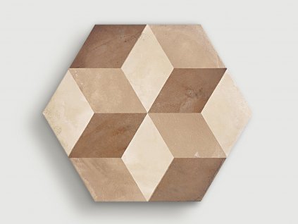 marca corona terra cubo vers c esagono dlazba retro historicka dekory rustikalni hexagon