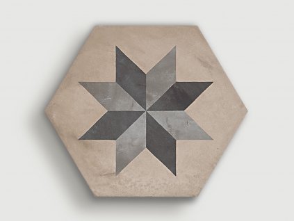 marca corona terra stella vers f esagono dlazba retro historicka dekory rustikalni hexagon