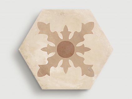 marca corona terra cardinale vers c esagono dlazba retro historicka dekory rustikalni hexagon