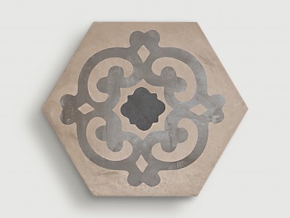 marca corona terra fiore vers f esagono dlazba retro historicka dekory rustikalni hexagon