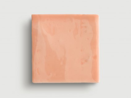 evoke obklady 10x10 retro jednobarevne leskle syte barvy pink
