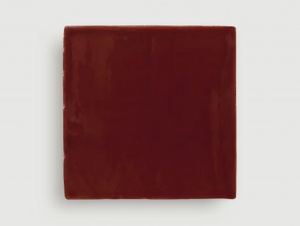 antic obklady jednobarevne handmade 13x13 marron hnede cervene