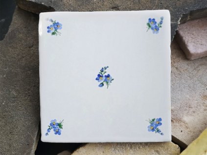 malovane obklady selske chalupa tradicni 13x13 pomnenky E blanco