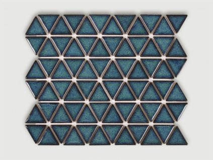 malla ibiza teal mozaika trojuhelnik modra 02