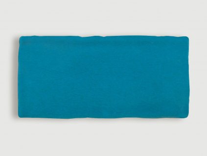 antic craquele obklady retro kuchyne koupelna jednobarevne 7 5x15 krakelovane teal