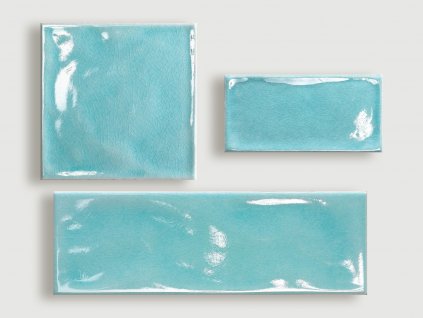 tonalite krakle obklady jednobarevne obdelnik lesk 10x30 15x15 7 5x15 acqua chiara