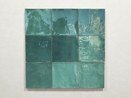 zellige wow obklady 12x12 jednobarevne patina turques 04