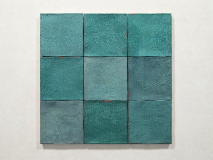 zellige wow obklady 12x12 jednobarevne patina turques decor 02
