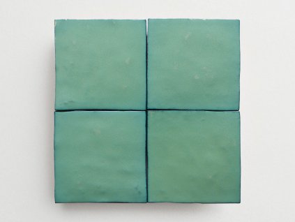 cevica zelij special 10x10 obklady jednobarevne handmade lava verde