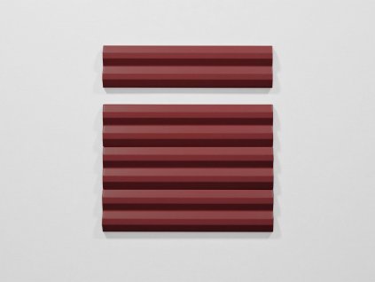 wow stripes garnet obklady reliefni art deco kubismus 3d 02