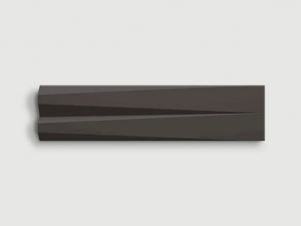 wow stripes transition graphite obklady reliefni art deco kubismus 3d
