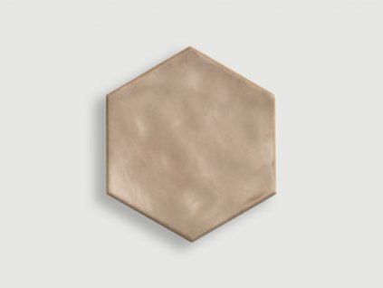 la fabbrica small hexa beige obklady lesk sestiuhelnik maly