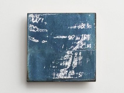 valsecchia uptown obklady 15x15 jednobarevne handmade metro blue