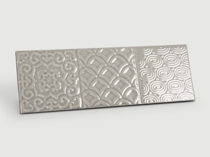monopole esencia relieve perla brillo obdelnikove 10x30 obklady lesk jednobarevne relief 01