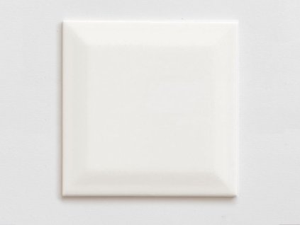 monocolor obklady jednobarevne 15x15 prolamovane zkosene bezova blanco brillo bisel 08