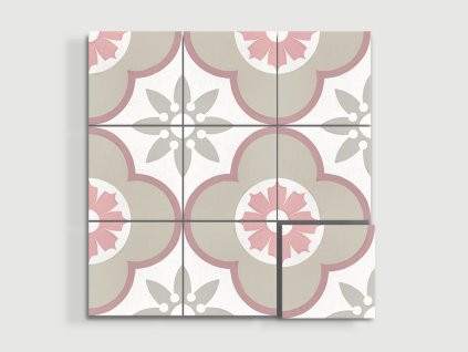 equipe caprice deco flower pastel dlazba patchwork 20x20 01