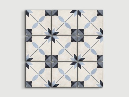 equipe art noveau arcade blue obklady dlazba historicke dekory 20x20