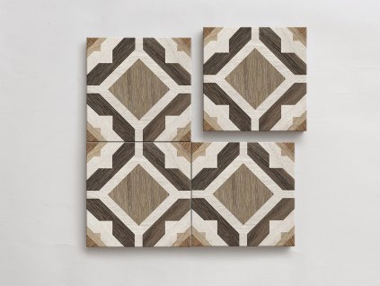 valsecchia cementine home A5 retro dlazba vzorovana patchwork