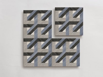 valsecchia cementine home C3 retro dlazba vzorovana patchwork