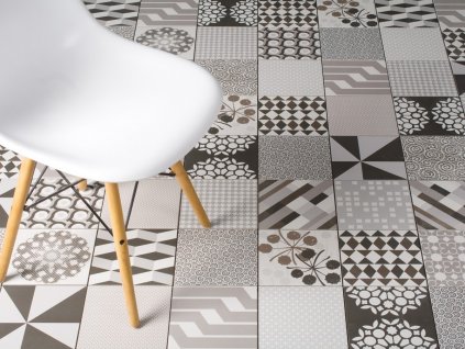 Neocim Plus Patchwork S01 20x20 dlažba slinutá mix dekorů
