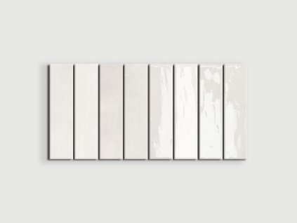 Valsecchia Soft White – obklady metro, 7,5x30 – povrch na výběr