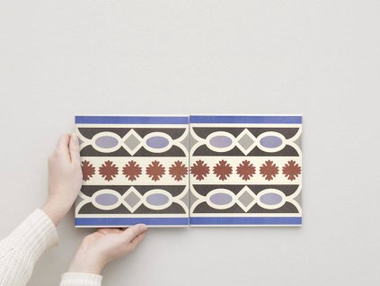 mainzu victorian cenefa nou bordura roh historicka dlazba obklady orientalni 20x20